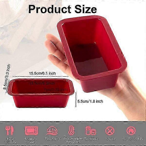 Oven Safe Mini Bread Silicone Set