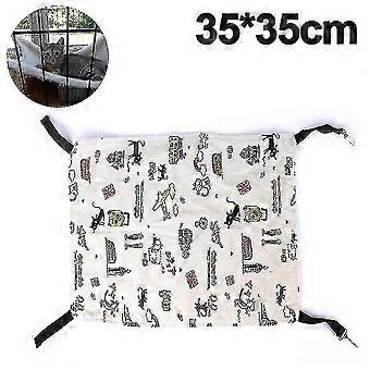 Adjustable Cat Bed Hammock for Cage, Soft Secure Strap Pet Sleep Pad Lounger