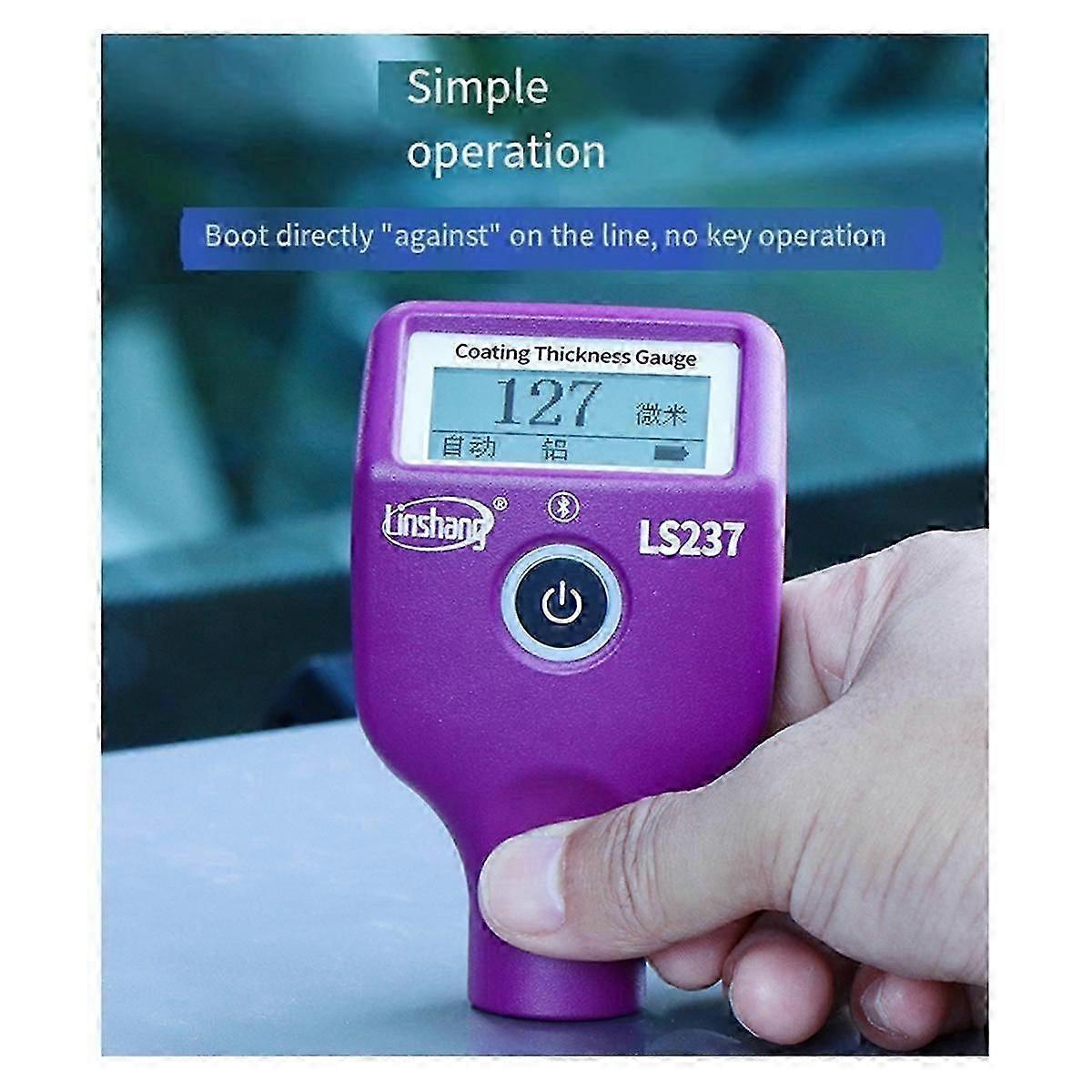 Ls237 Car Paint Meter Paint Thickness Meter Measuring Range 0-3500um With Bluetooth Function For Checking Auto