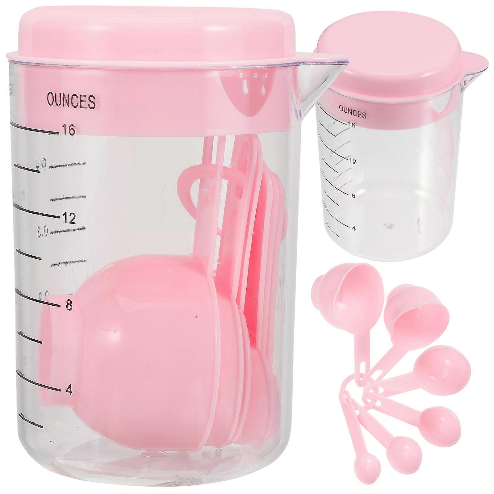 Measuring Spoons 2Sets Kitchen Measuring Cups Set for Baking with Scale