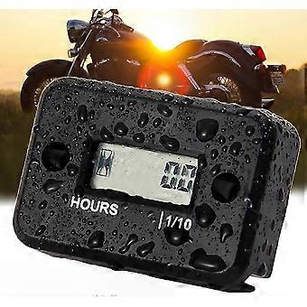 Waterproof Digital LCD Hour Counter for Dirt Bikes ATVs Motorbikes Cycles