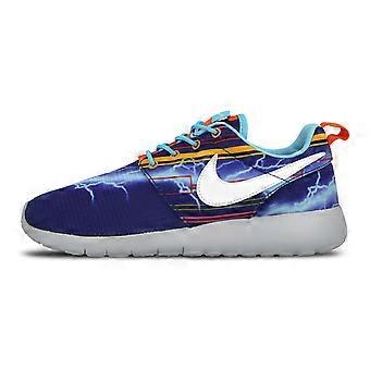 Nike Roshe One Print 'Blue White Red' GS 677782-401
