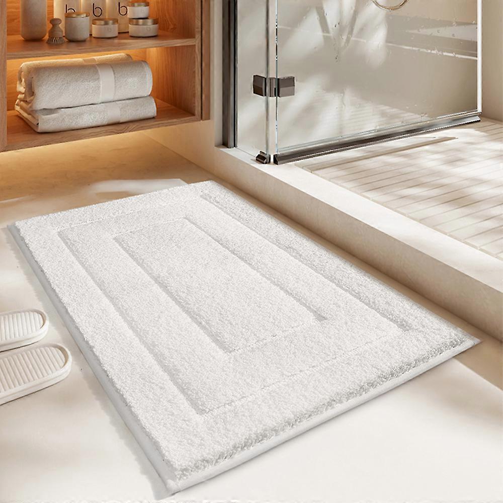 Vibrant Quick-Drying Microfiber Bathroom Rugs