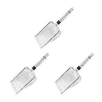 Sliver Stainless Steel Cat Litter Scoop Metal Deep Shovel Sand Leakage Durable Pet Toilet Clean Tools