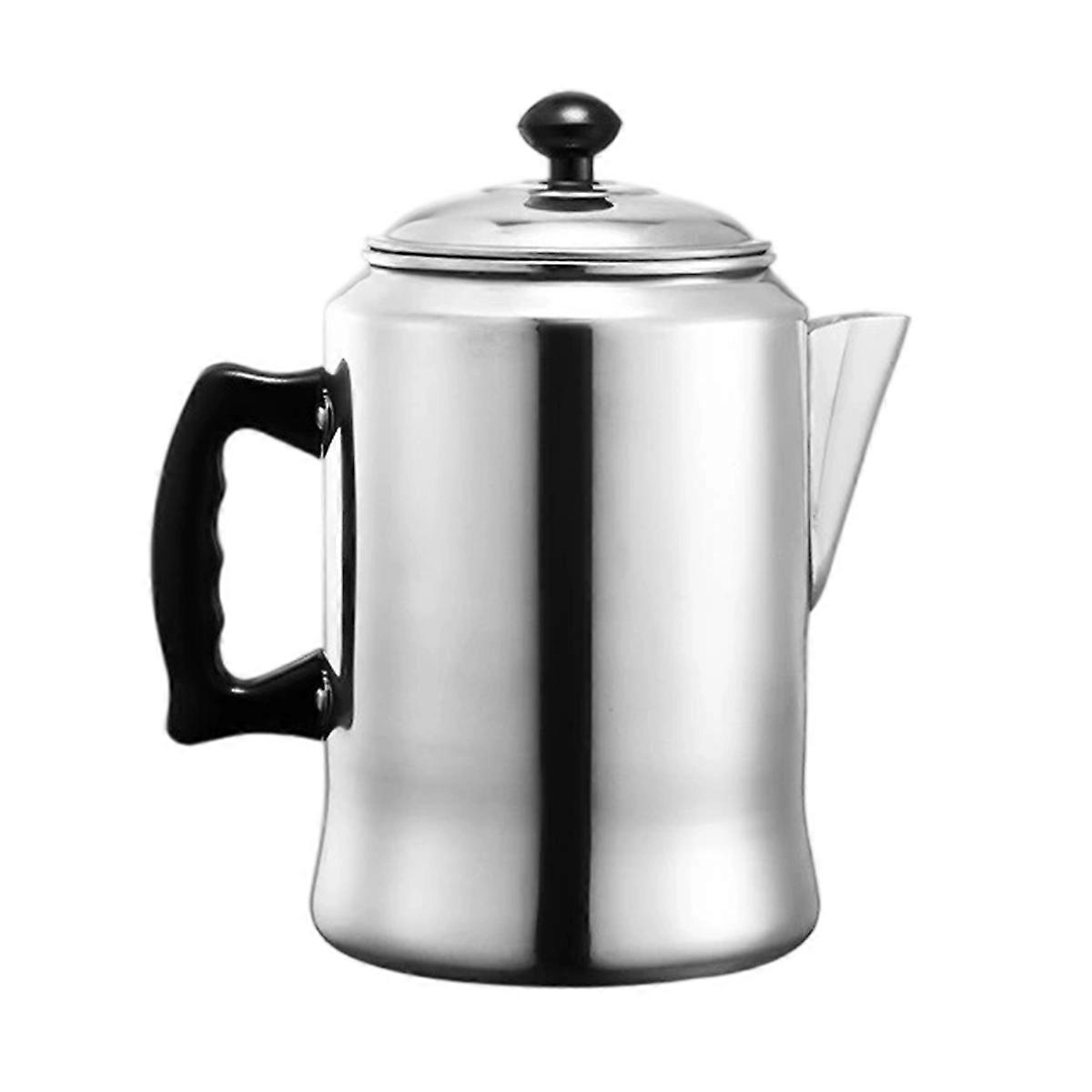 Durable Rustproof High-Gloss Aluminum Coffee Percolator For Camping
