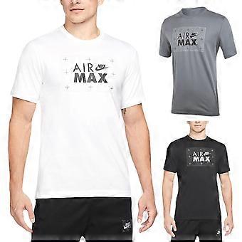 NIKE AIR MAX Mens T Shirts Cotton Crew Neck Summer Retro Casual NEW Classic Tee