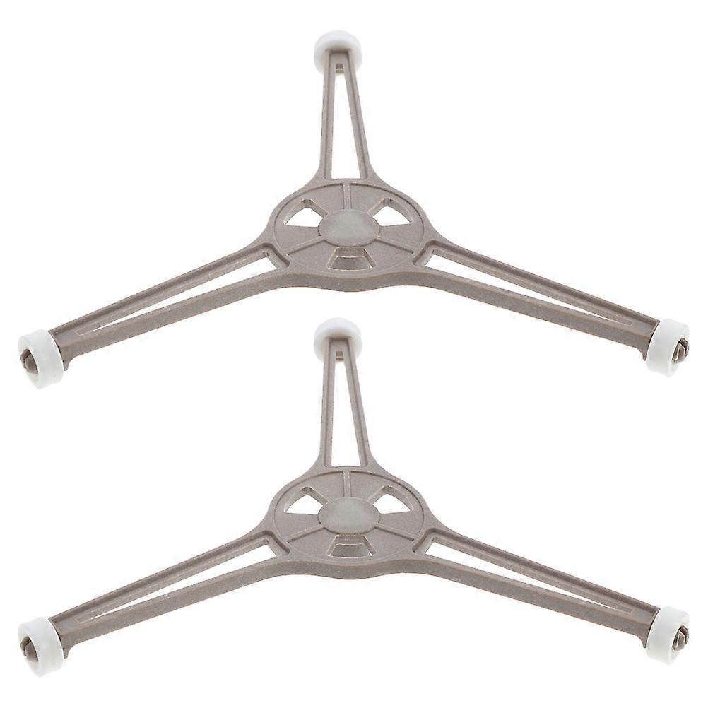 Microwave Oven Turntable Roller Ring Plastic Replacement for 4Pcs Support