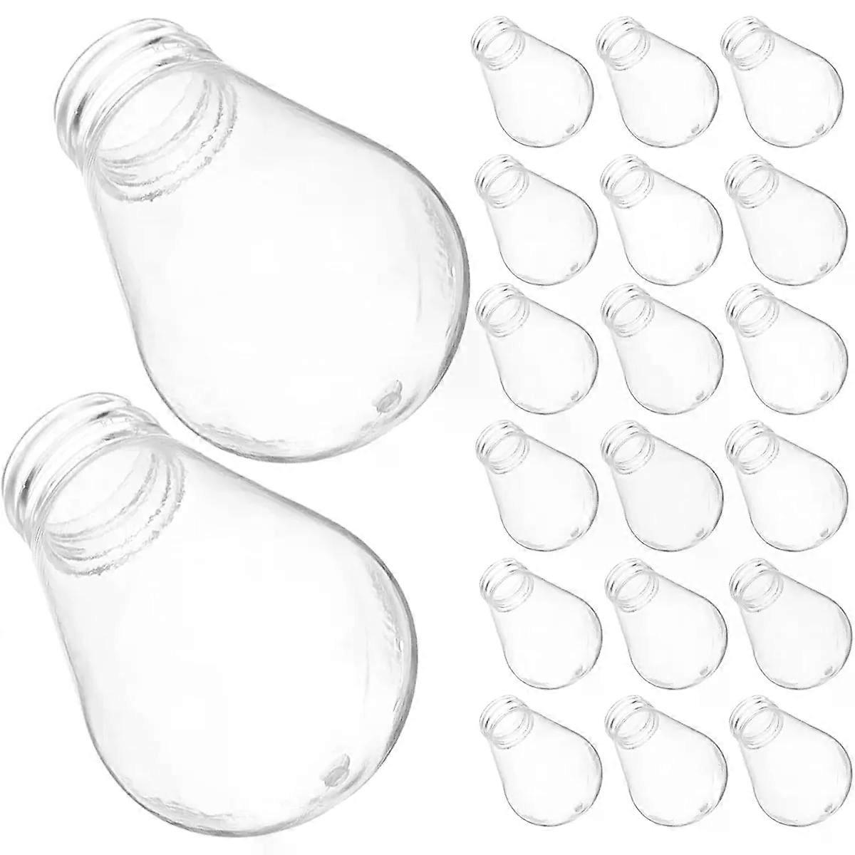 20 Pack Plastic E27 String Light Bulb Covers for Lamps