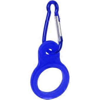 Fivela de silicone portátil para garrafa de água, com mosquetão e clipe de cinto, para pendurar a garrafa de forma segura. Suporte/porta para garrafa esportiva. Clipe portátil para garrafa de água.