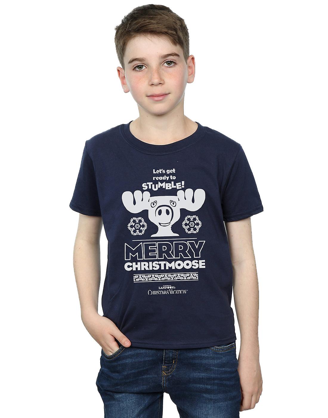 National Lampoon's Christmas Vacation Boys Merry Christmoose T-Shirt