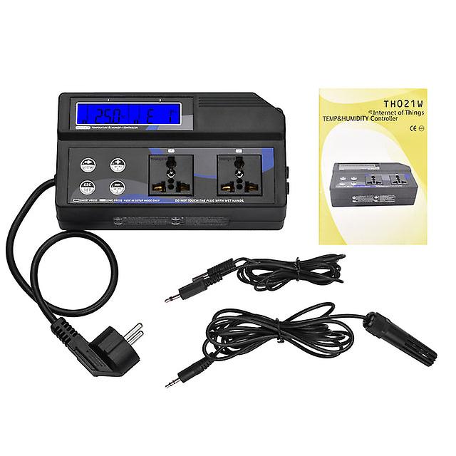 Wifi Temperature & Humidity Controller Thermoregulator Thermostat Humidistat Wall-mounted Digital Temperature Humidity Measuring