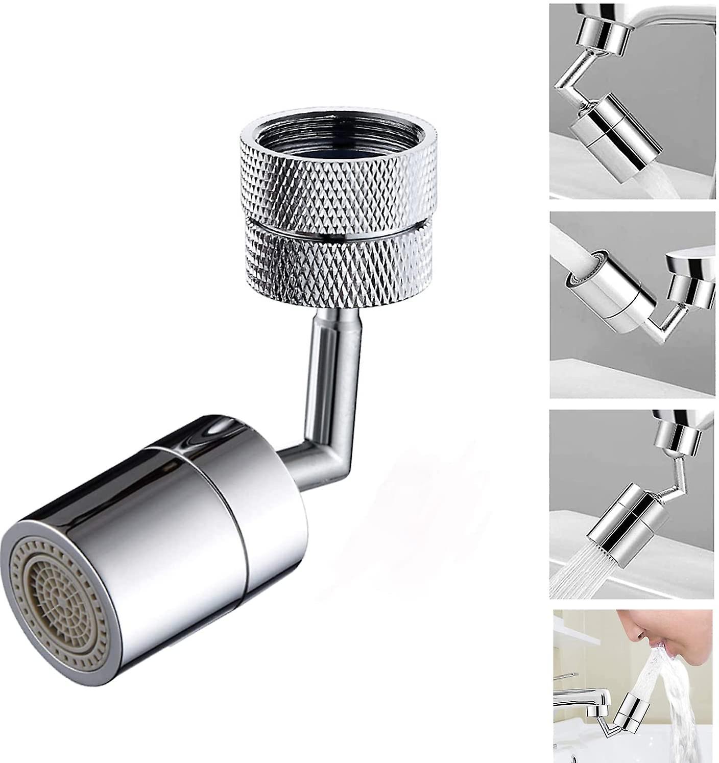 Sink Faucet Spray Aerator,720-degree Swivel Universal Faucet,dual Water Flow Modes
