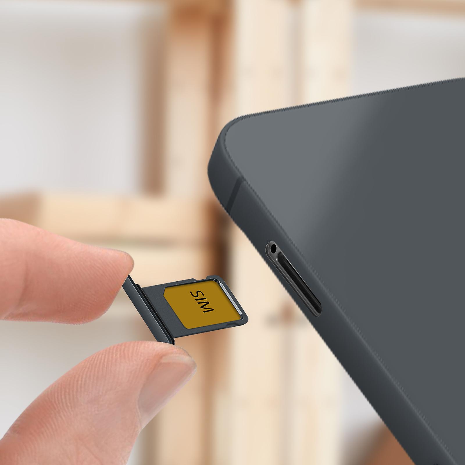 Vassoio Scheda SIM Per IPhone 13 Mini - Ricambio Blu Con Estrattore E Guarnizione Impermeabile - Foto 4