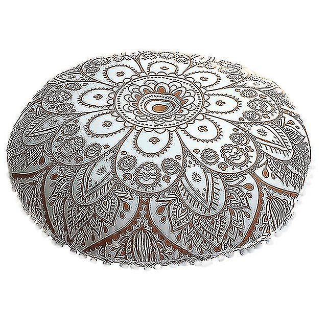 Boho Printed Round Chair Cushion Seat Cushions Decor Pillows Meditation Cushion Throw Pillows