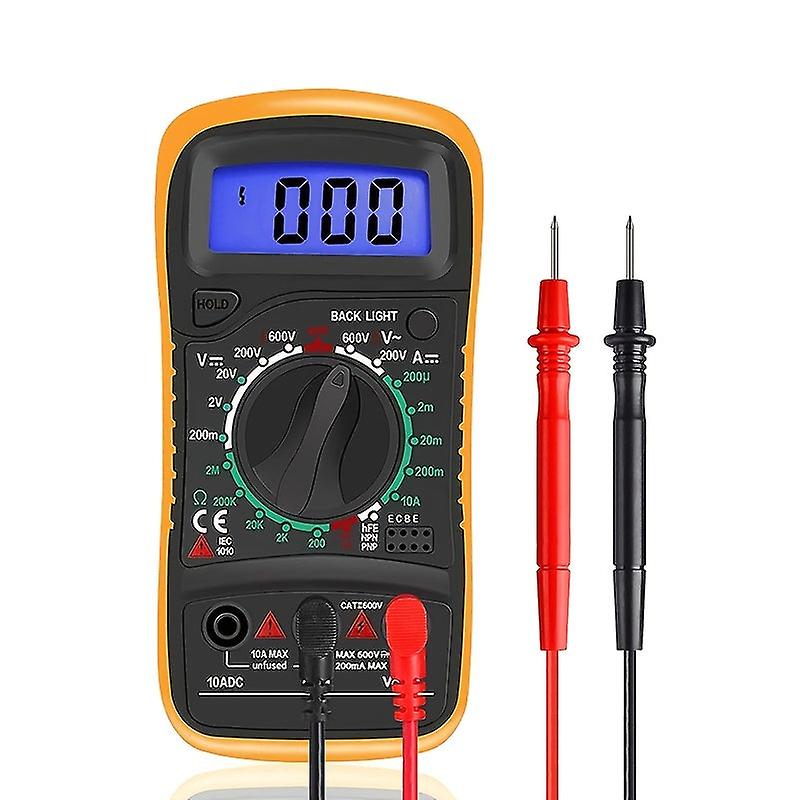 Digital Electrician Multimeter For Testing Current, Resistance, And Voltage