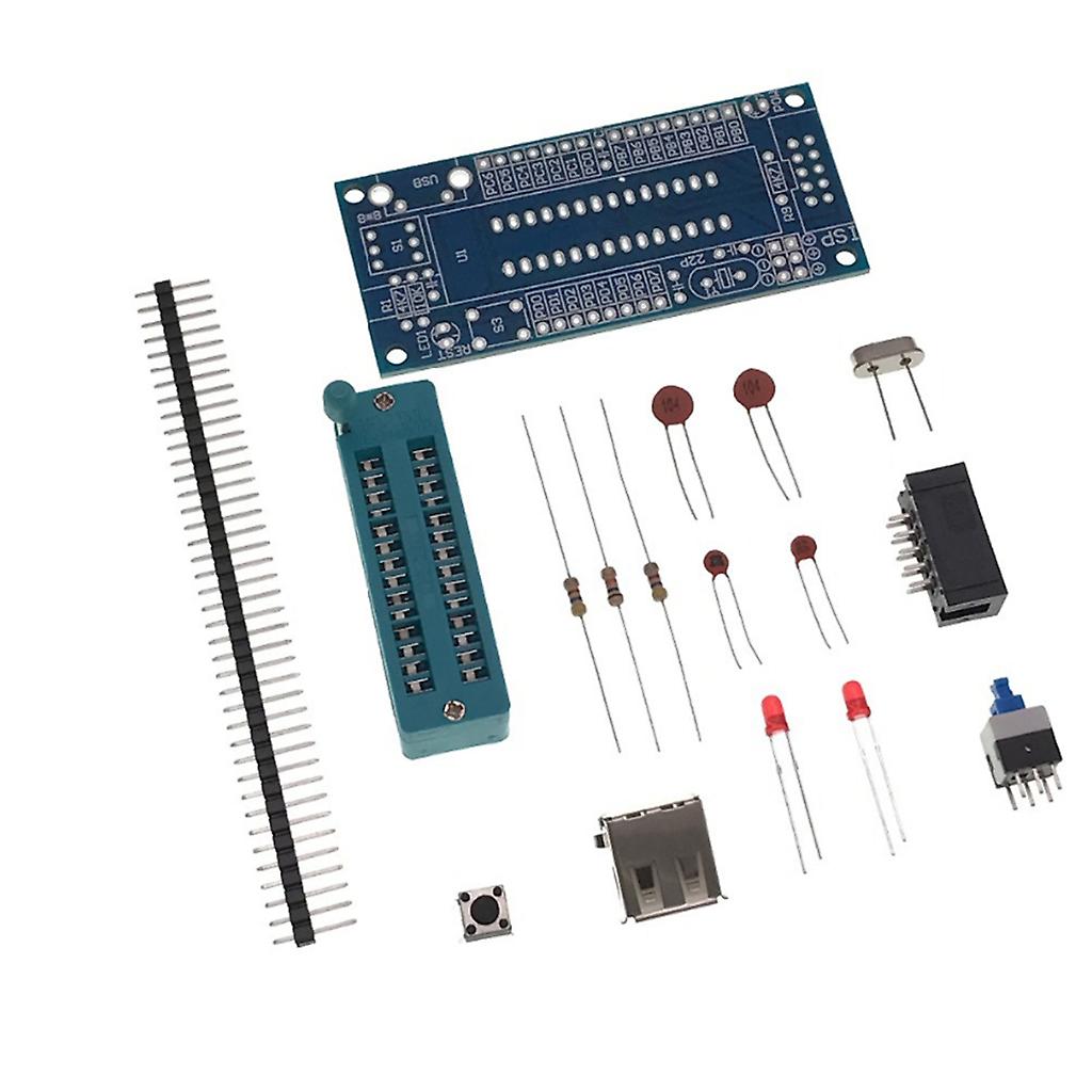 AVR System Development Board AVR (NO Chip) DIY Kit for ATMEGA8/ATMEGA48