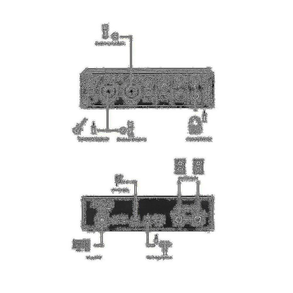 Portable Audio Sound Card With Monitor Electric Guitar Recording For Studio Singing Computer Pc