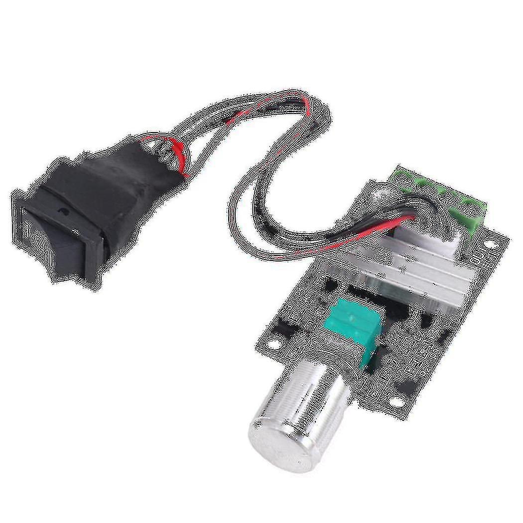 6v 12v 24v 3a Pwm Dc Motor Speed Controller Forward Reverse Switch Control 1203b