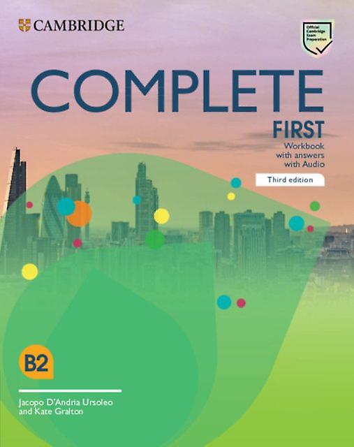Complete First Workbook With Answers With Audio by Jacopo DAndria Ursoleo Paperback Book