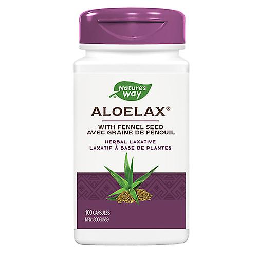 Nature's Way Aloelax 泻药，100 粒素食胶囊