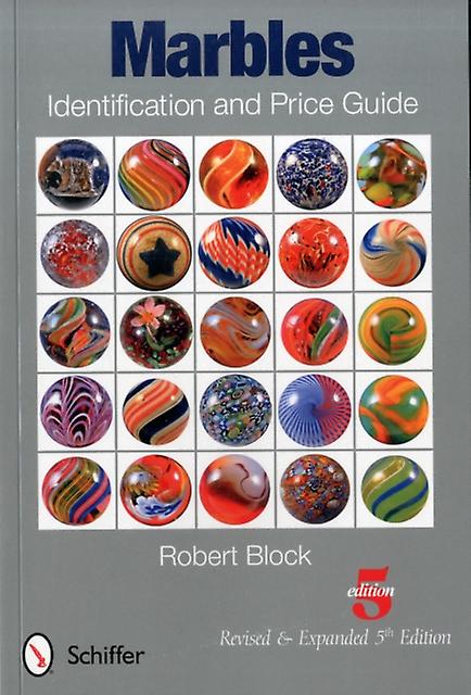 Marbles Identification And Price Guide by Robert Block Paperback Book