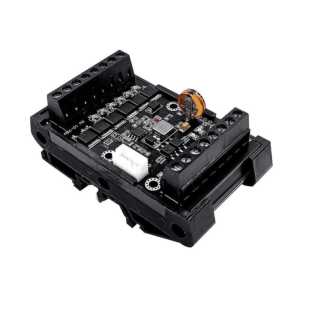 Fx1n-14mt Industrial Control Board+case Module Analog Input / Output With Guide Rail Delay Relay Mo