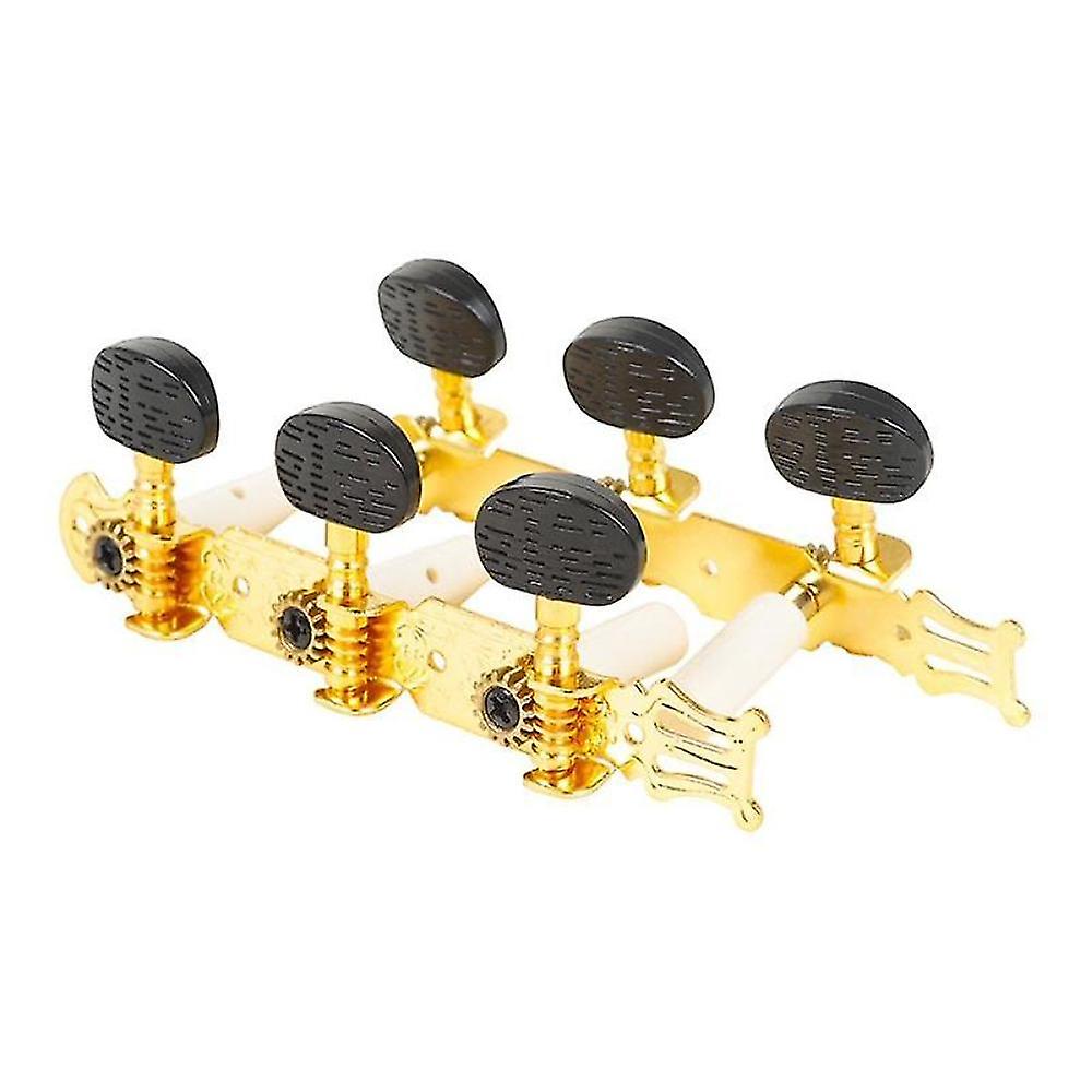 6 Pcs Guitar String Tuning Pegs Tuner Semi-closed Tuner Machine Heads