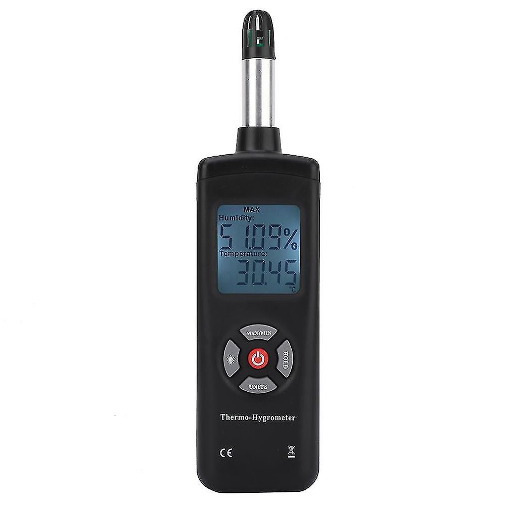 Portable Digital Temperature Humidity Meter Thermometer Hygrometer (battery Not Include)