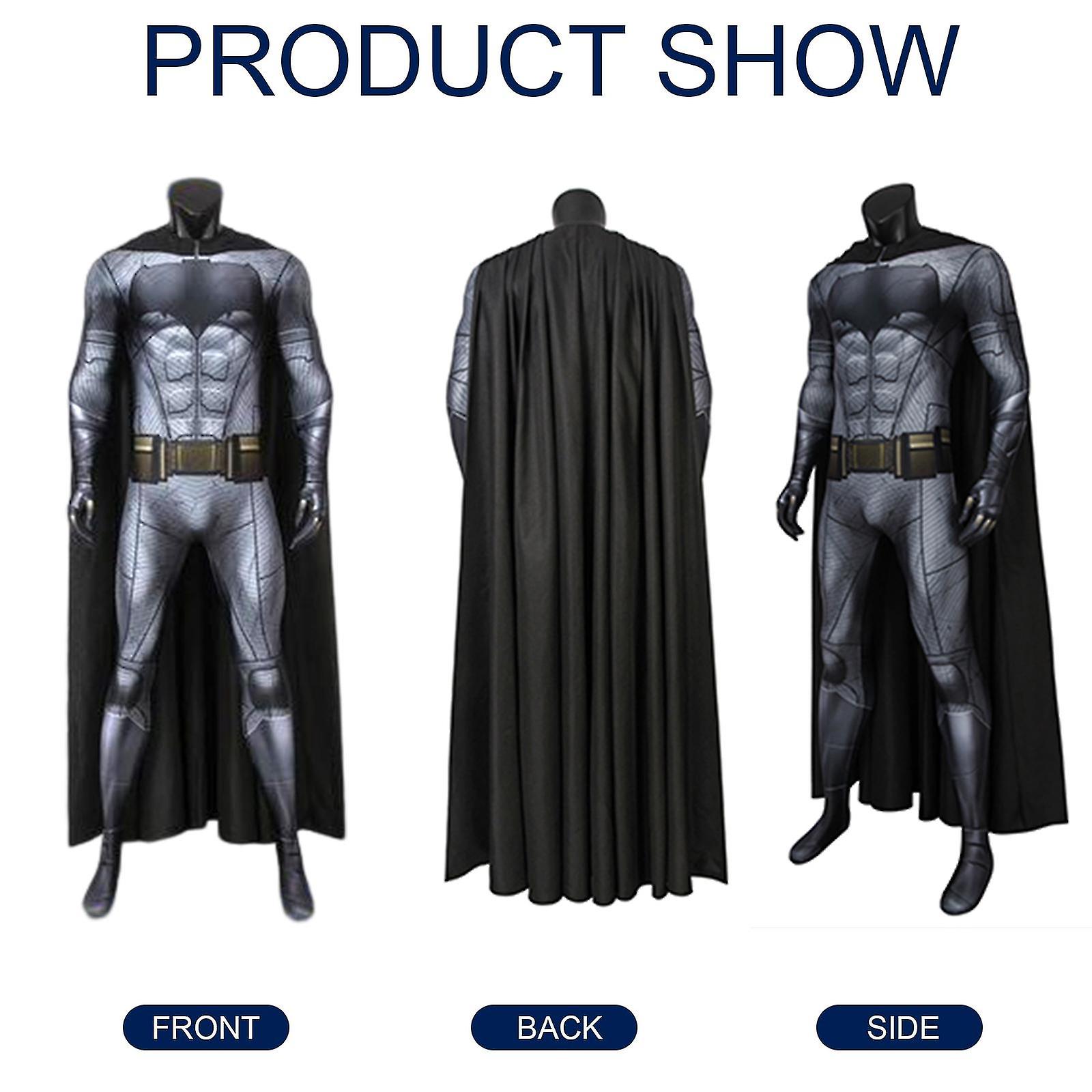 Bruce Wayne cosplay costumes Batman outfit The Dark Knight the same costumes  Halloween Christmas Show Anime game role-playing | Fruugo NO, image size:1600x1600
