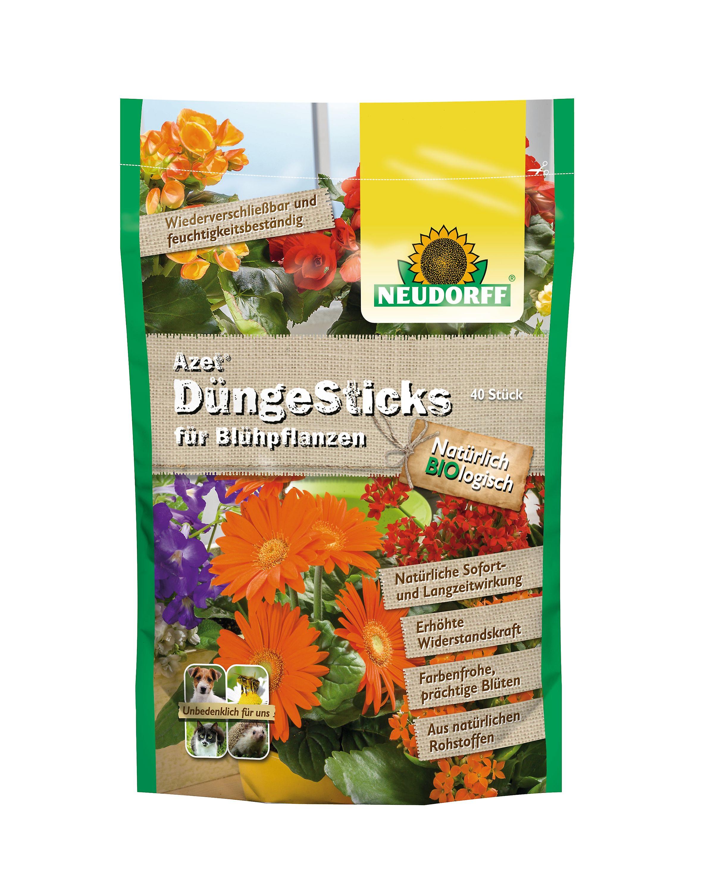 NEUDORFF Azet® FertiliserSticks for flowering plants, 40 sticks