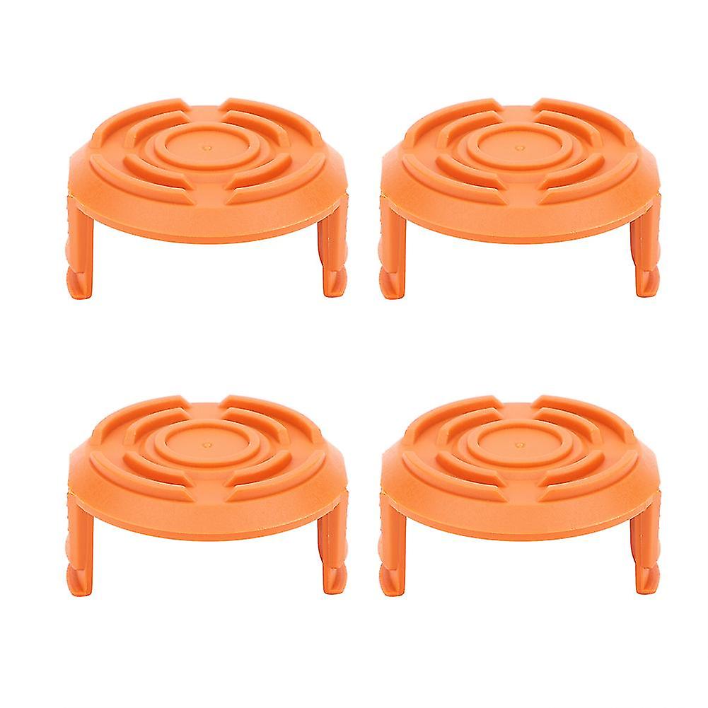 Lot de 4 couvercles de bobine de coupe-herbe pour tondeuse à gazon Worx WA0010