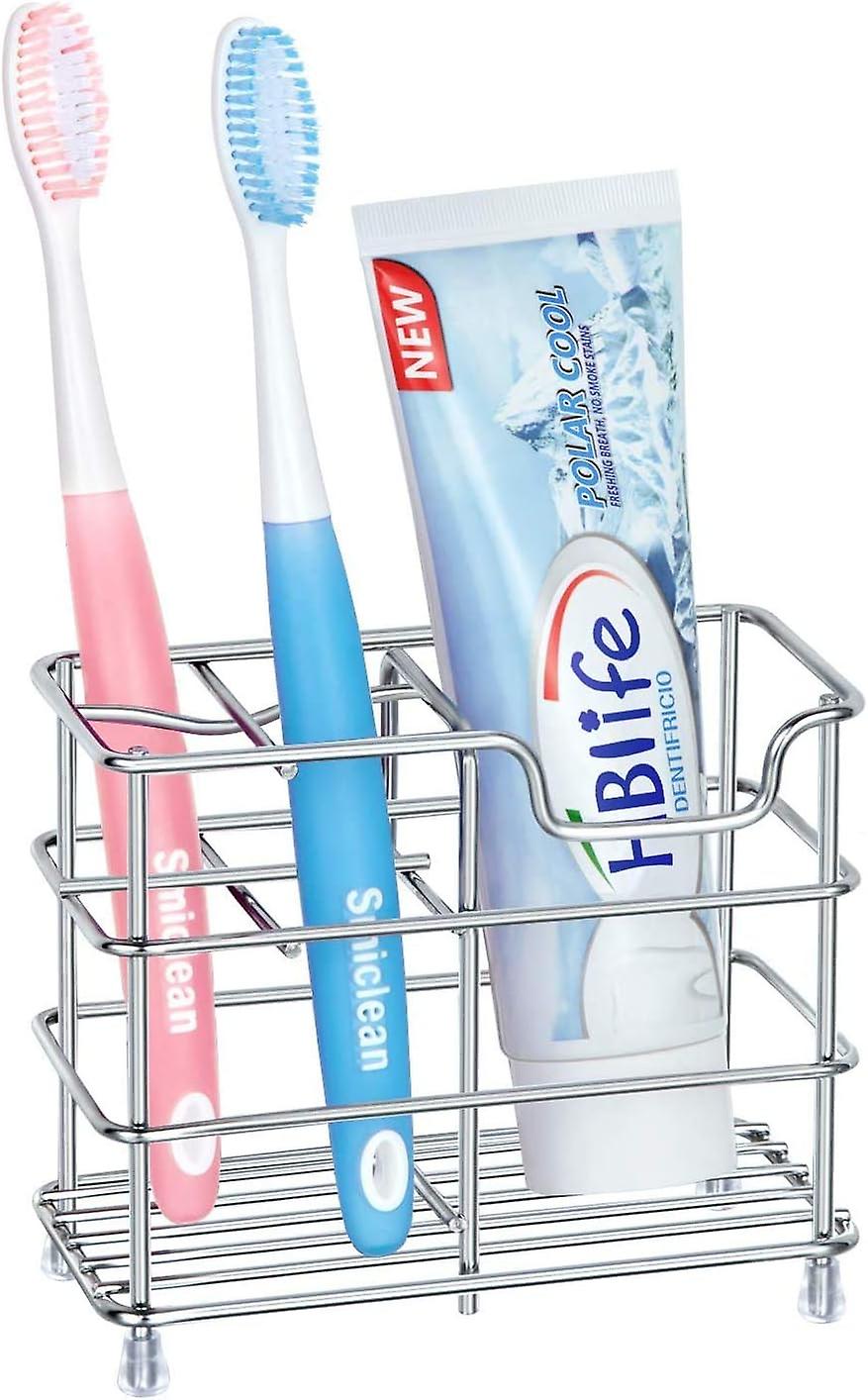 Stainless Steel Toothbrush Holder Toothpaste Holder