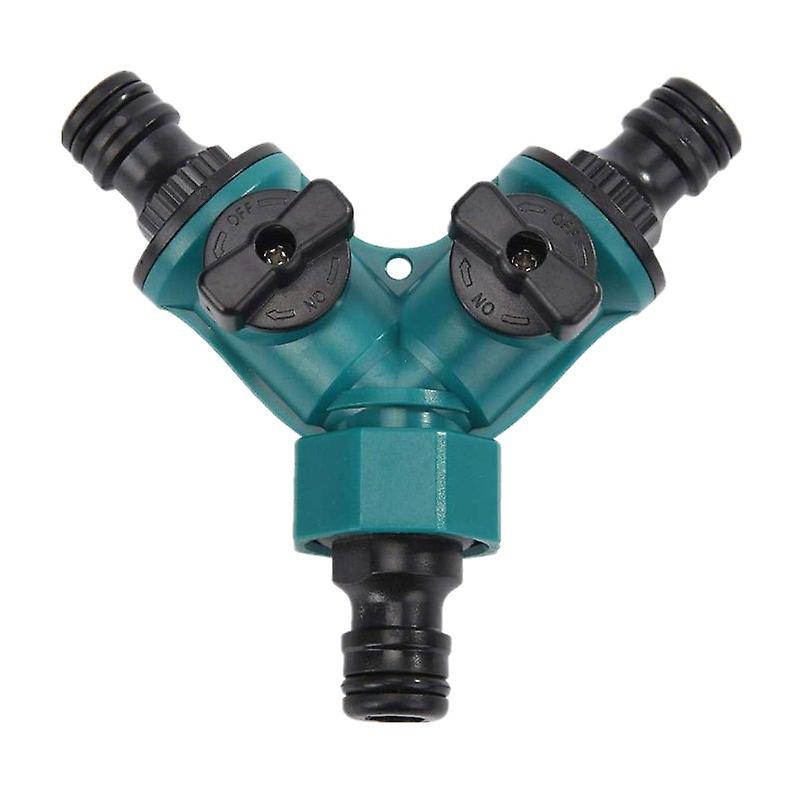 Garden Hose Splitter Water Tap Splitter Quick Connector Adapter