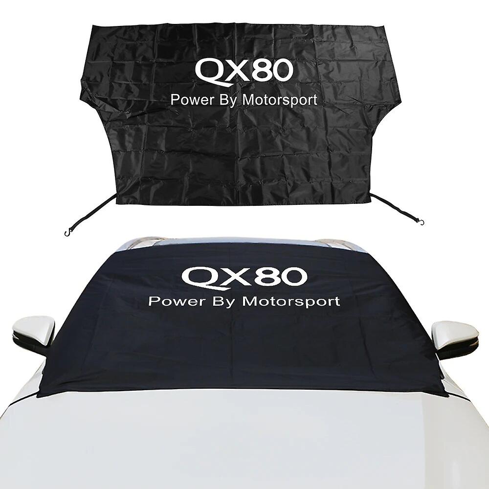 Car Windshield Snow Cover Sun Visor For Infiniti IPL Q30 Q50 Q60