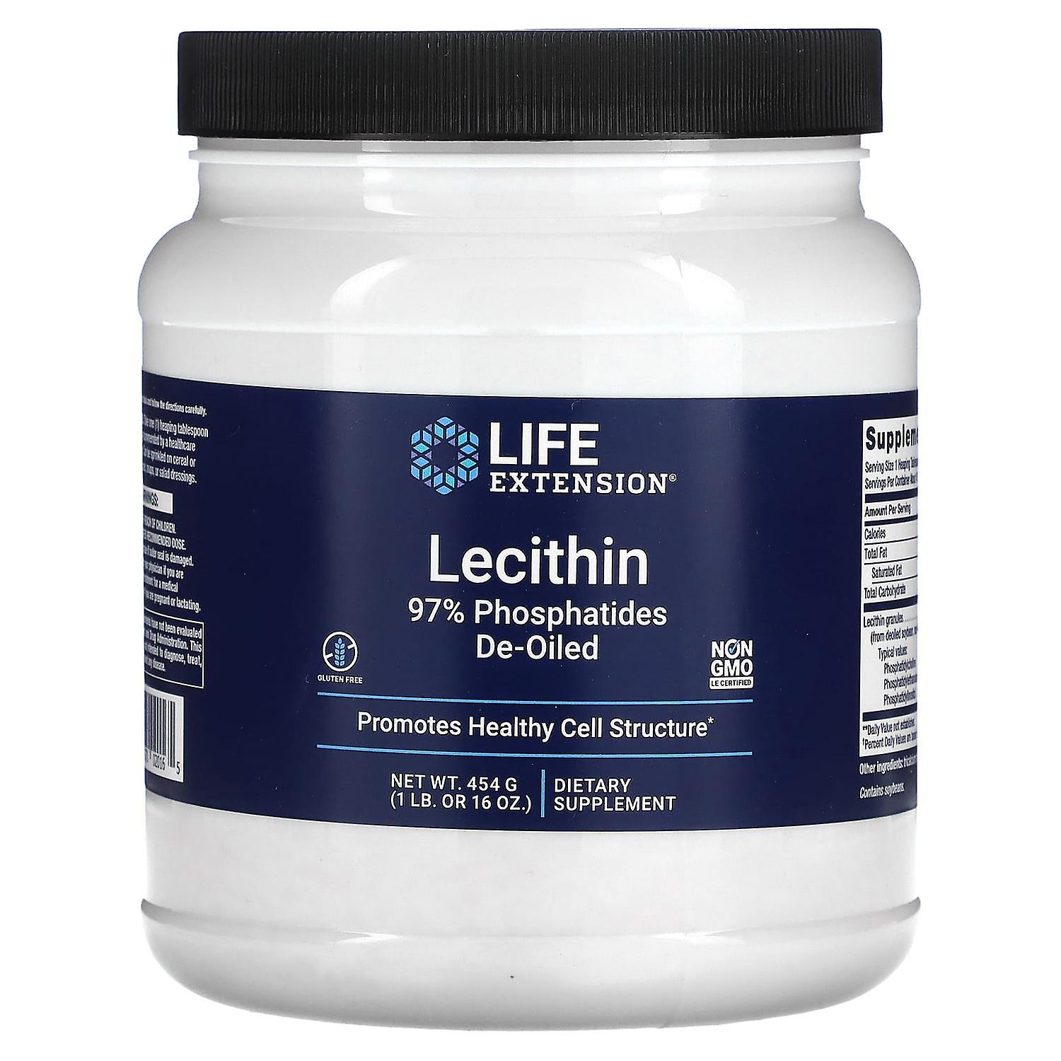 Life Extension, Lecithin, 16 oz (454 g)