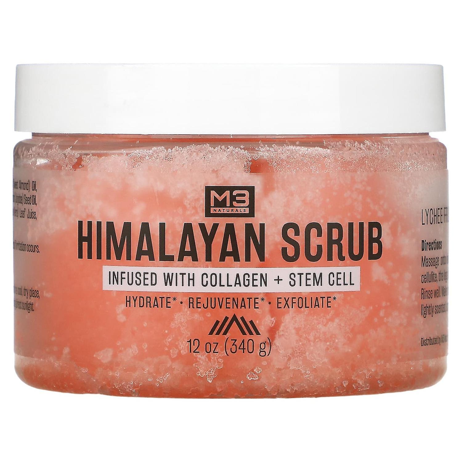 M3 Naturals, Himalayan Scrub, 12 oz (340 g)