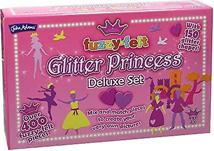 Fuzzy Felt Glitter Princess Deluxe Set