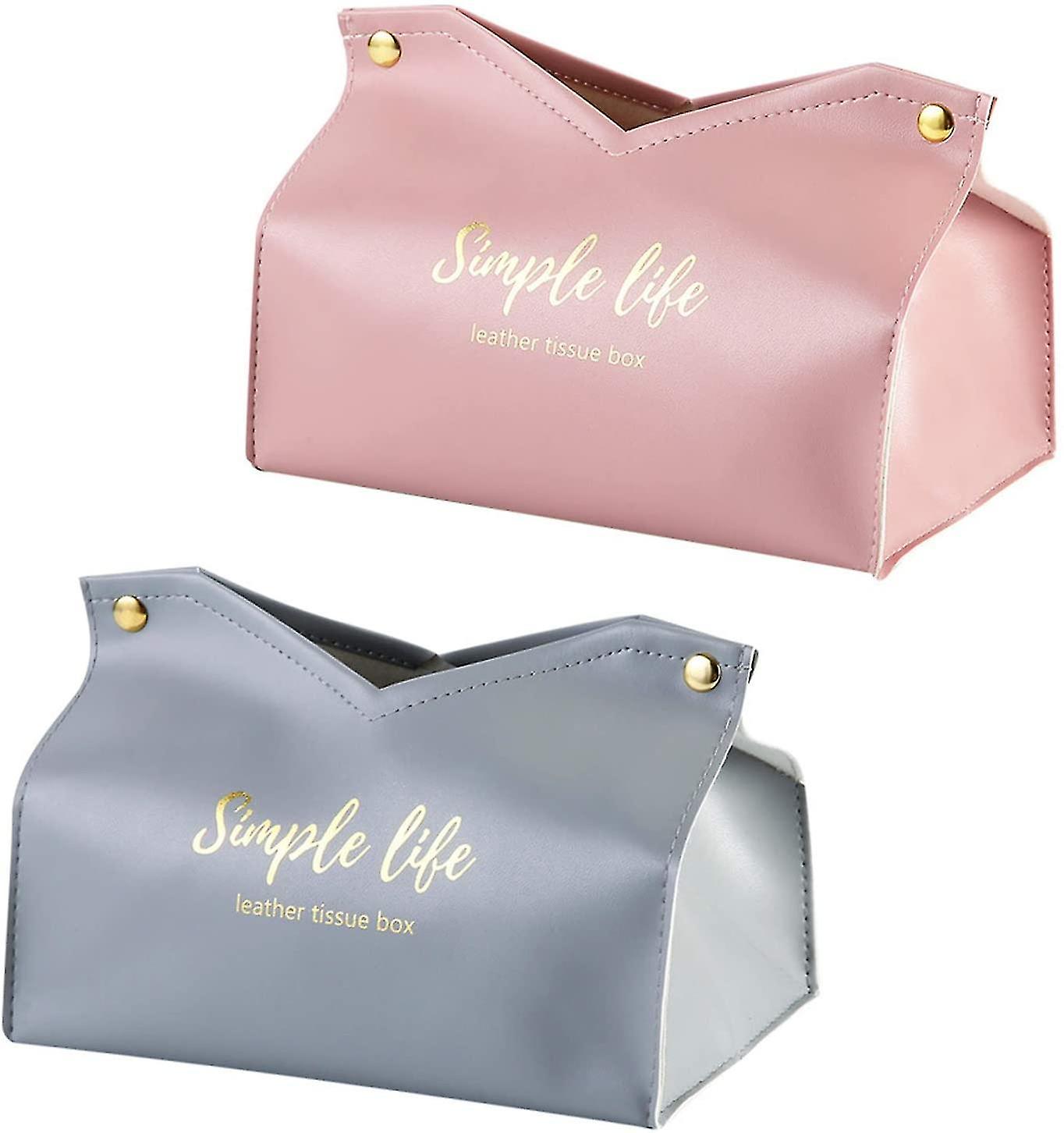 2 Pcs V-shaped Rectangular Tissue Holder