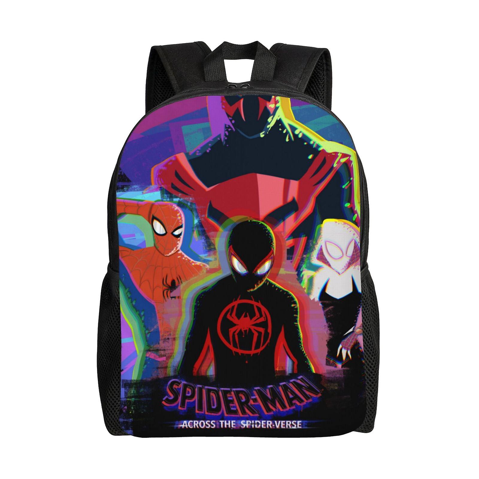 Spider-Man Kid Backpack School Bag Elementary Students Bookbags
