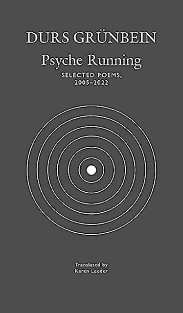 Psyche Running by Durs Grunbein Paperback Book