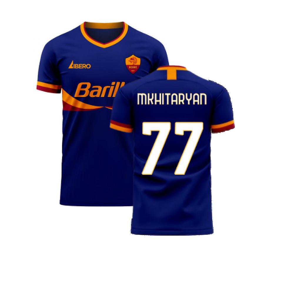 Roma 2025-2026 Third Concept Football Kit (Libero) (MKHITARYAN 77) - Little Boys