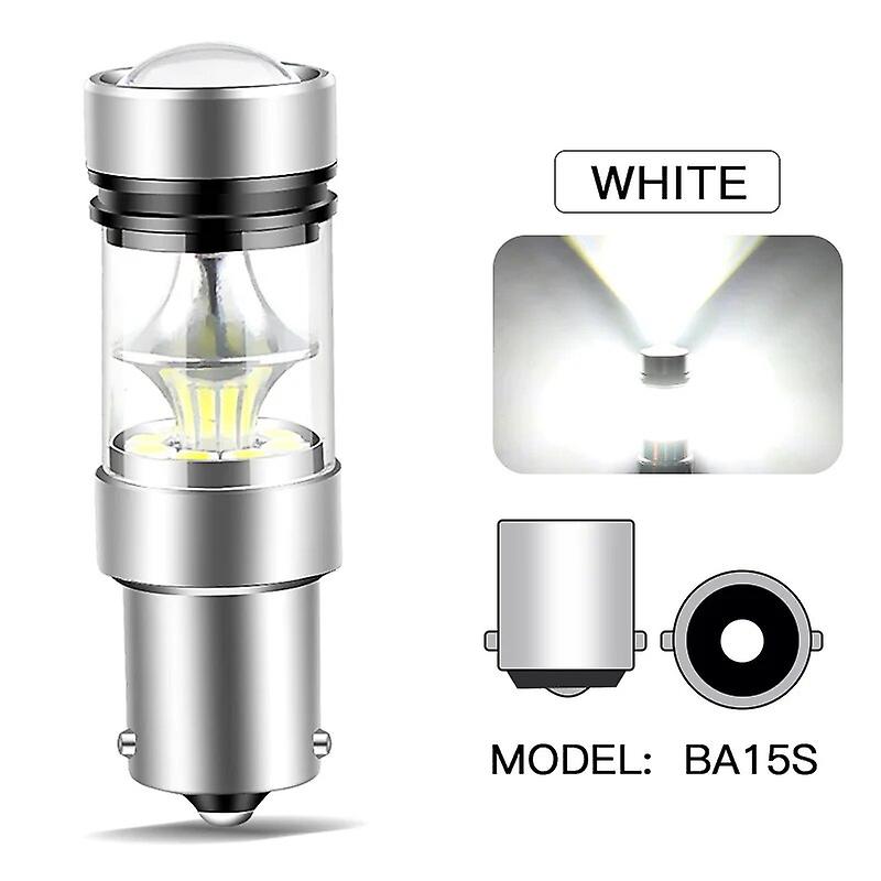 2pcs Led Backup Light Blub Reverse Lamp P21w 7506 Ba15s Canbus No Error For Porsche Cayman 2005-2008 911 Boxster