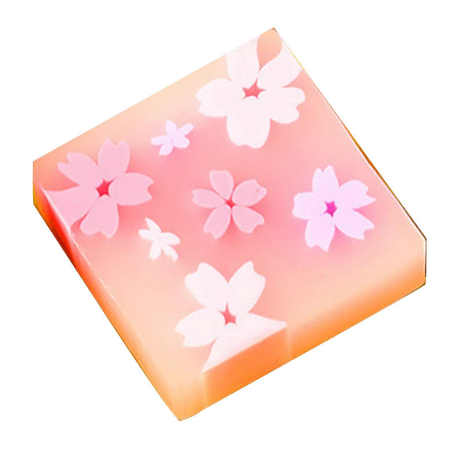 Aesthetic Erasers PVC Creative Blossom Shaped Eraser Efficient Residue Free Drawing Eraser for Students