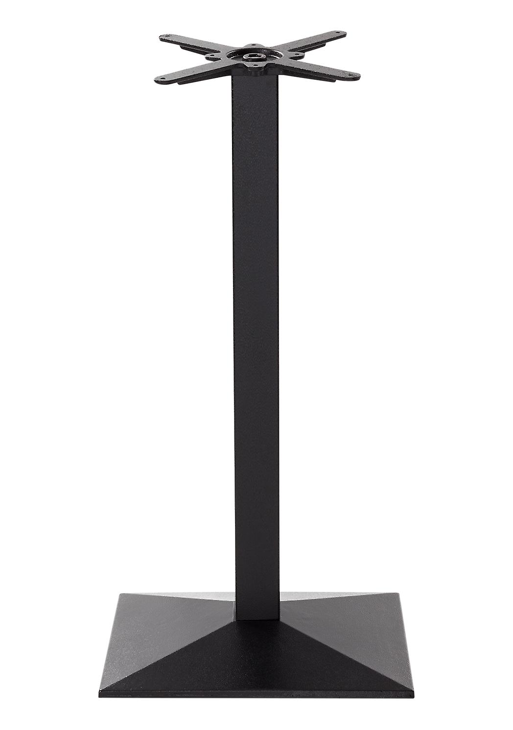 Black cast iron pyramid rectangular table base Single Pedestal 1050mm