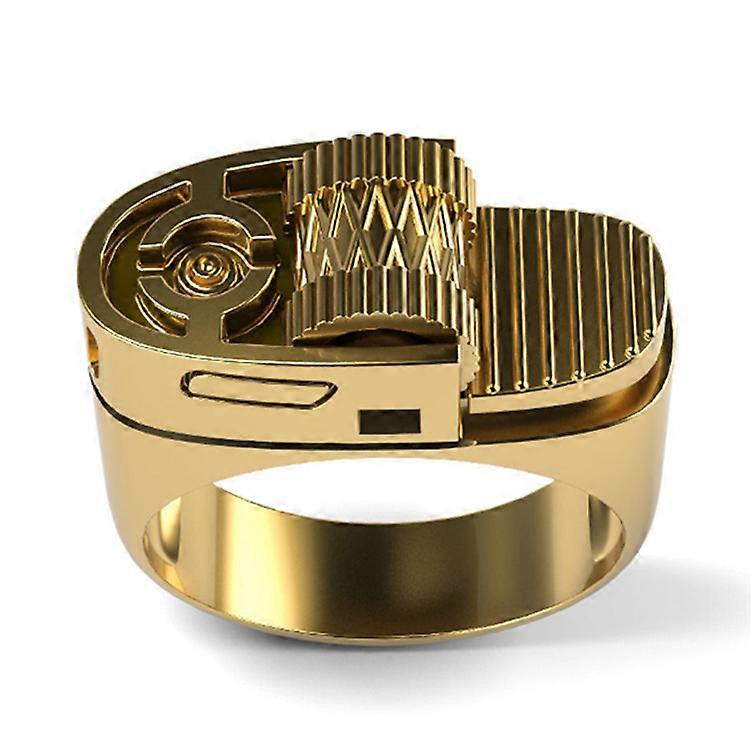 1stk Creative Lighter Ring, Punk Ring smykker, Lighter Ring