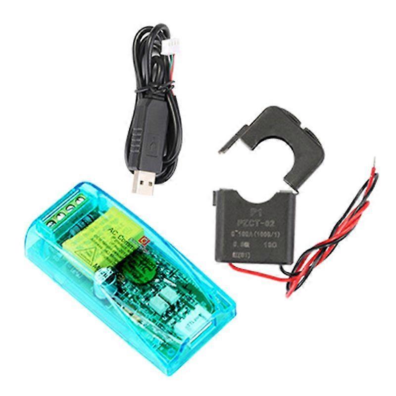 New Pzem-004t 30 Version Communication Module Ttl Modbus-rtu Ac Single Phase 100a