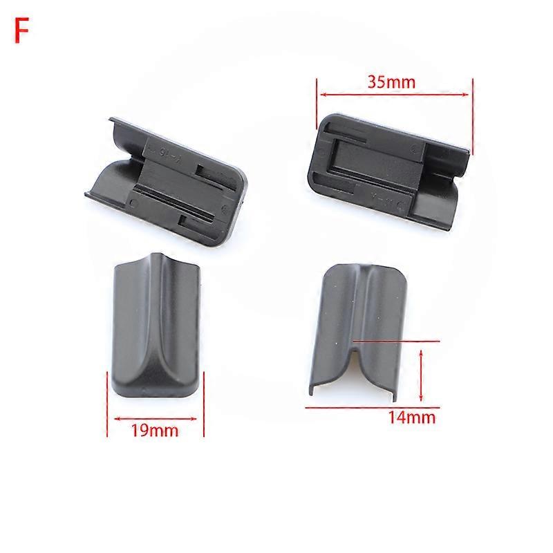 1 Set Windshield Wiper End Cover Clip Cap Plastic Fixed Parts
