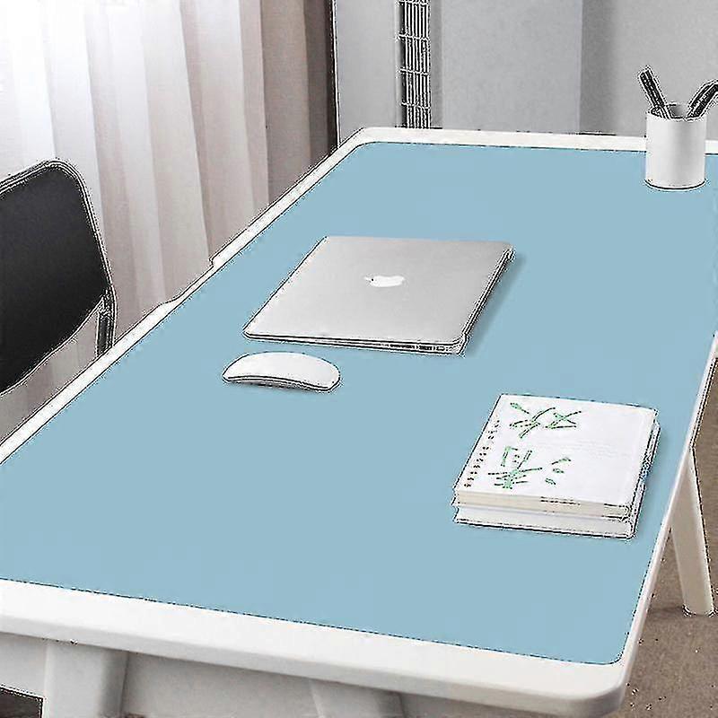 Double-side Portable Large Mouse Pad Gamer Waterproof Pu Leather Desk Mat Computer Mousepad Keyboard Table Cover