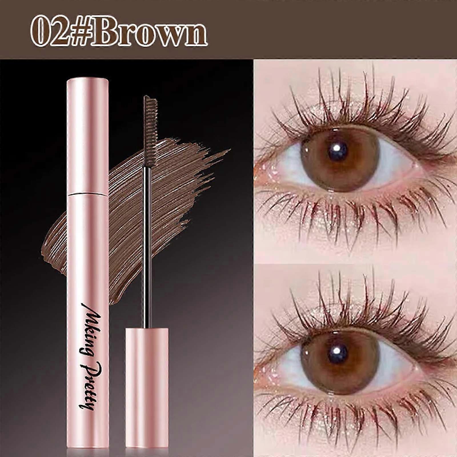 Telescopic Mascara Volume Mascara Fine Brush Natural Length And Sweatproof Not Easy To Smear 3g