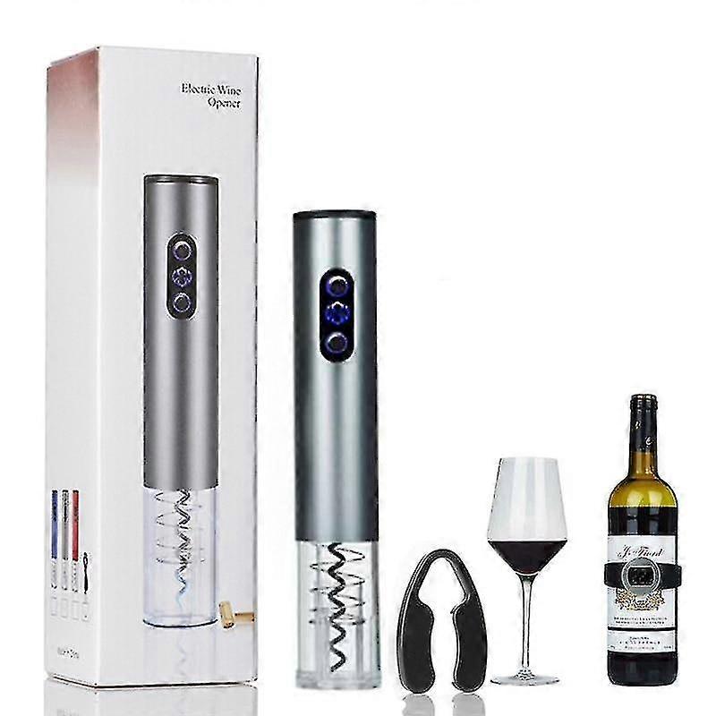 Electric Automatic Corkscrew Opener Stopper Cordless Bottle